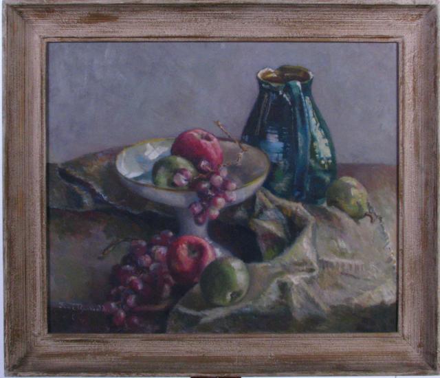 Appraisal: June Alyce June Burkholder IN - x oil on canvas