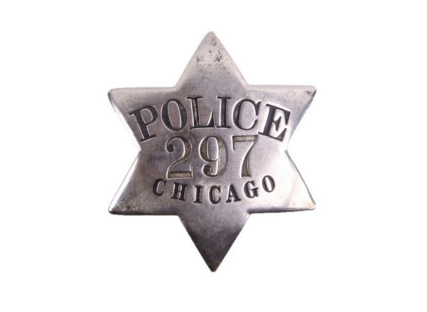 Appraisal: Original Series Chicago Police Badge For your consideration is this