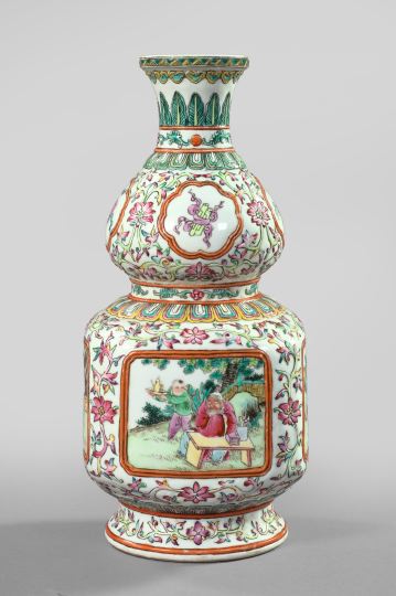 Appraisal: Kuang Hsu Famille Rose Porcelain Vase fourth quarter th century