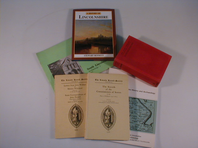 Appraisal: Assorted Lincolnshire titles including history and archeology of various periods