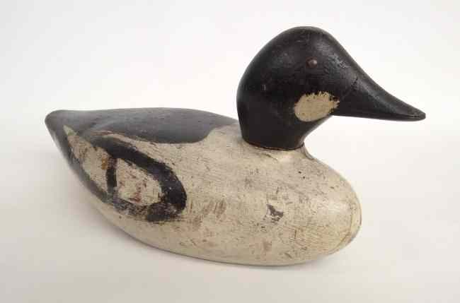 Appraisal: Whistler painted decoy '' Length '' Ht