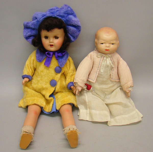 Appraisal: Pair of dolls T cir Marked Grace Story Putnam Byelo