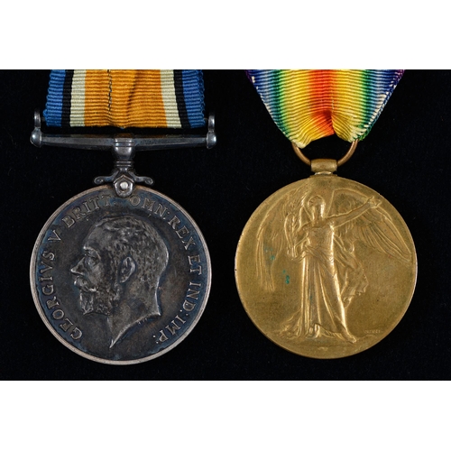 Appraisal: WWI pair British War Medal and Victory Medal Pte E