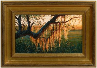 Appraisal: Douglas Grier painting Edisto Island South Carolina b quot Sunset