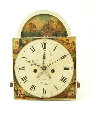 Appraisal: An early th century -day longcase clock movement striking on