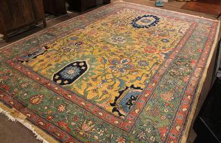 Appraisal: Persian palace size carpet Persian palace size carpet ' x