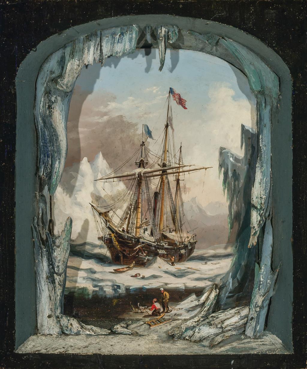 Appraisal: XANTHUS RUSSELL SMITH American - Arctic Exploring Str Jeannette oil