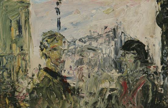 Appraisal: Jack Butler Yeats Irish - Street in Shadow Signed Jack