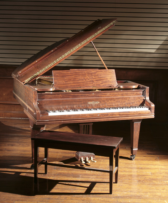 Appraisal: Chickering Sons Mahogany Baby Grand Piano Serial No Circa Together