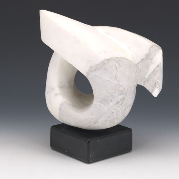 Appraisal: JOHN HUMPHREY AMERICAN PITTSBURGH - x x Abstract carved white