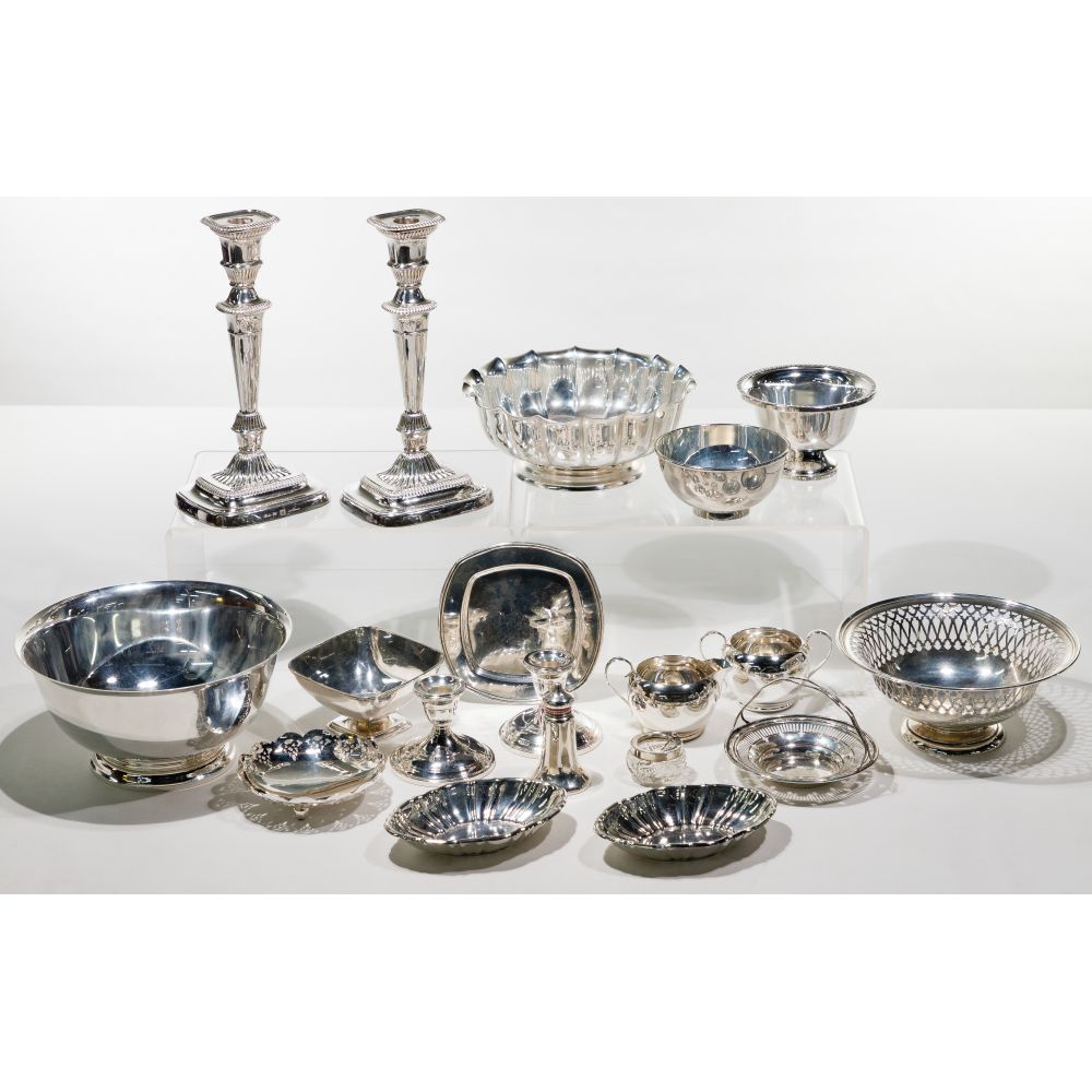 Appraisal: STERLING SILVER TABLEWARE ASSORTMENTIncluding in sterling a Gorham Revere Reproduction