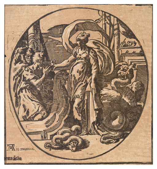 Appraisal: GIOVANNI FRANCESCO MARIA MAZZOLA CALLED PARMIGIANINO after Circe Chiaroscuro woodcut