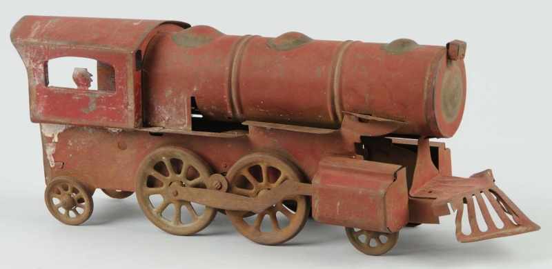 Appraisal: Early Pressed Steel Converse Toy Train Description American Engine only