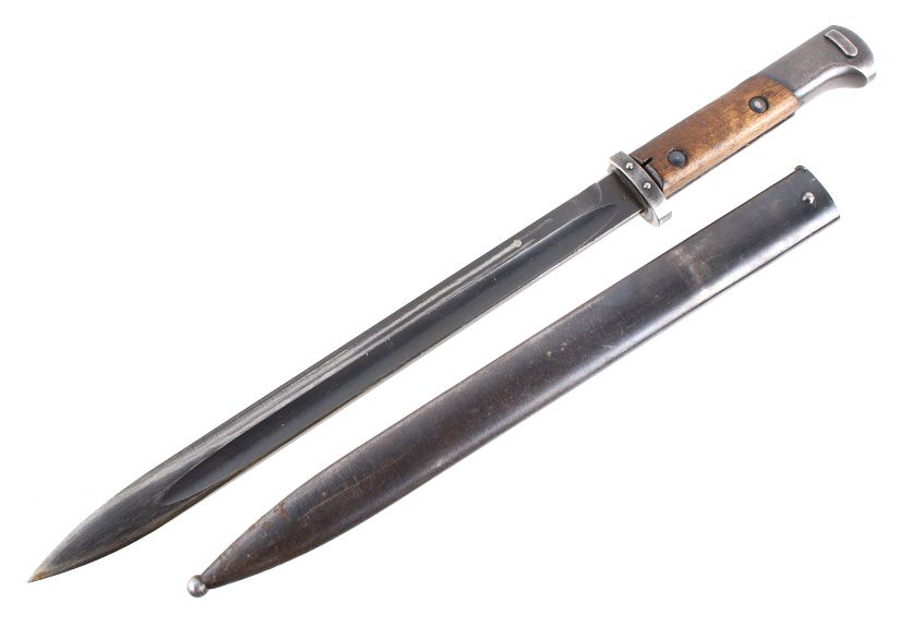 Appraisal: Spanish Mauser Standard Knife M Bayonet Included in this lot