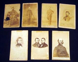 Appraisal: Pcs J Davis U S Grant ANTIQUE ORIGINAL CIVIL WAR