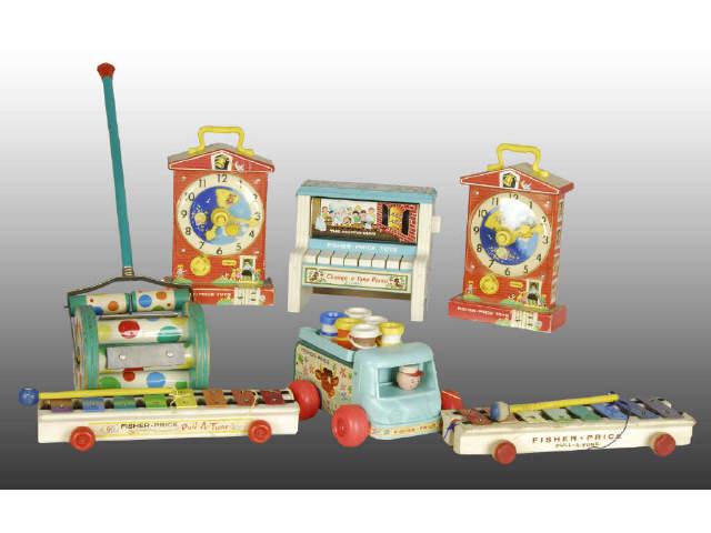 Appraisal: Lot of Miscellaneous Fisher-Price Toys Description Includes two large musical