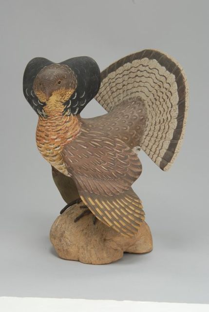 Appraisal: DECORATIVE LIFE-SIZE GROUSE By Mark Holland Signed and dated on