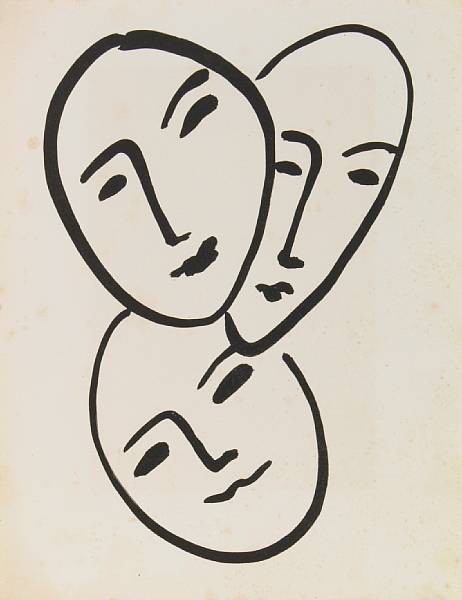 Appraisal: Henri Matisse French - Andr Rouveyre Apollinaire D bk The