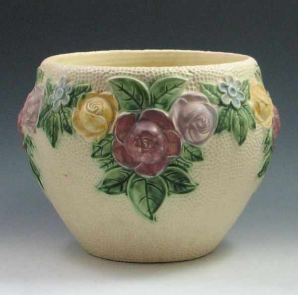 Appraisal: Roseville Rozane Line Jardiniere marked with Roseville Pottery Rozane ink