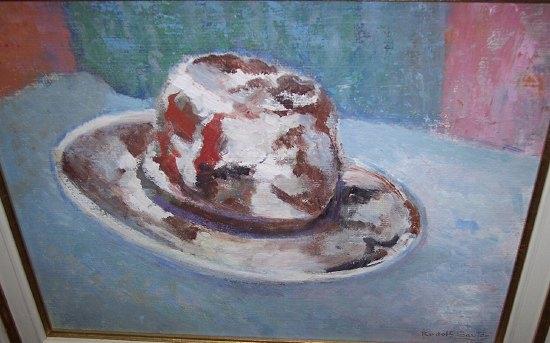 Appraisal: Rudolf Helmut Sauter Study of a Hatsigned and datedoil on