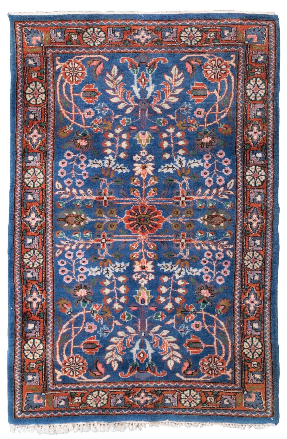 Appraisal: SAROUK RUG X LATE TH CENTURYSAROUK RUG ' X '