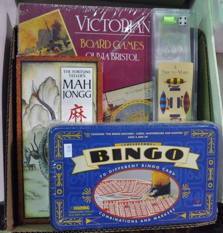 Appraisal: Bx GamesIncluding Mahjongg and Bingo