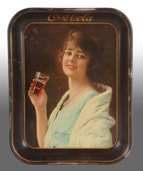 Appraisal: Coca-Cola Serving Tray Description Overall dull surface with very little