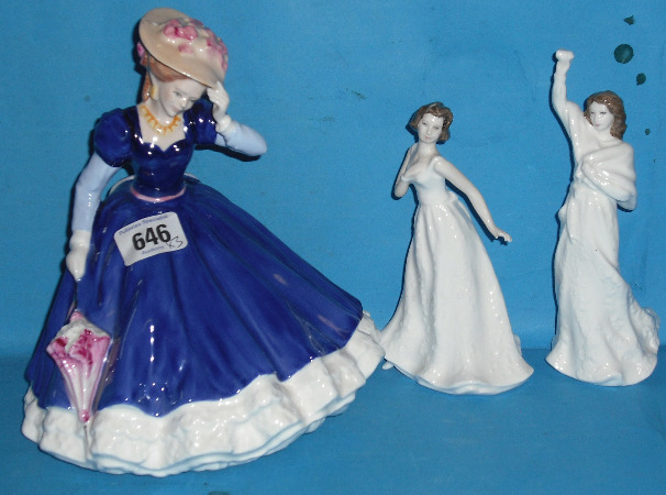 Appraisal: Royal Doulton Figures Mary HN Figure of the year Au