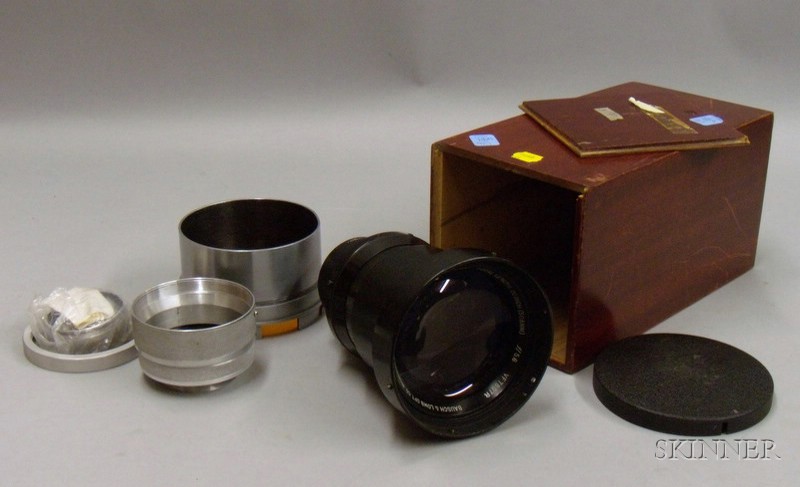 Appraisal: Telephoto Anastigmat f in Lens No VF R Bausch Lomb