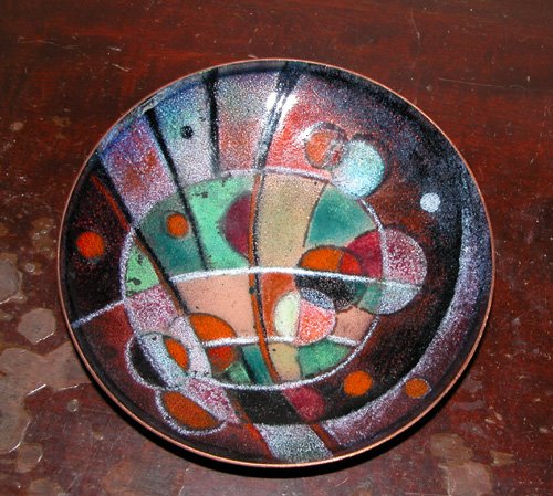 Appraisal: Artist Cantini Virgil th Century American Title Ash Tray to