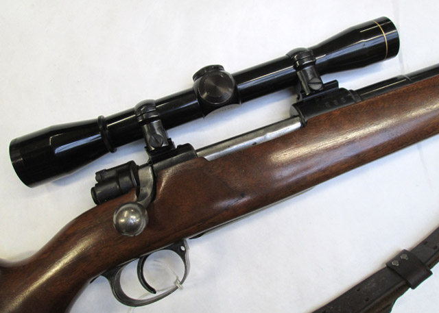 Appraisal: SPORTERIZED GERMAN GEW BOLT ACTION MAUSER RIFLE mm Mauser caliber