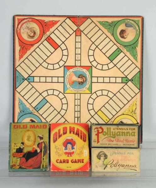 Appraisal: Lot of Games Description Includes Pollyanna by Parker and Old