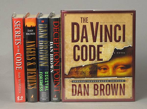 Appraisal: BROWN DAN vols all hardback in dj including Angels amp