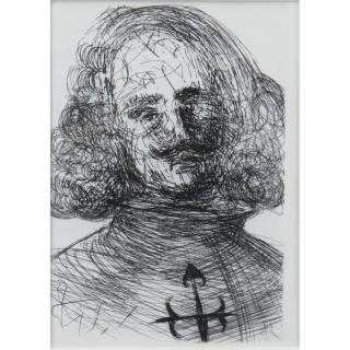 Appraisal: Salvador Dali Spanish - Etching Velasquez Good condition Measures -