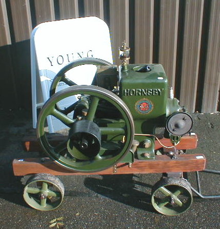 Appraisal: A Ruston and Hornsby petrol - paraffin stationary engine Class