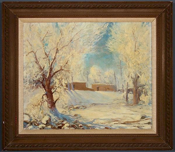 Appraisal: ROD GOEBEL OIL ON CANVAS ROD GOEBEL American - Morning