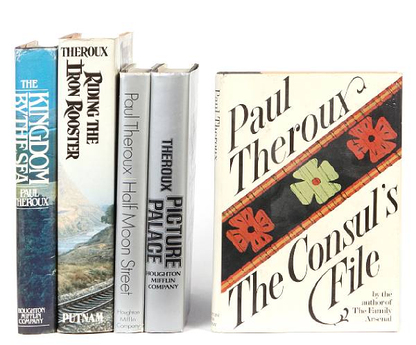 Appraisal: Theroux Paul volumes incl The Consul's File Bost Cloth DJ