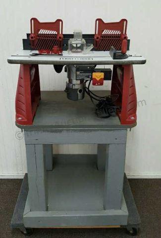 Appraisal: Includes Craftsman hp Router model and Craftsman Router Table model