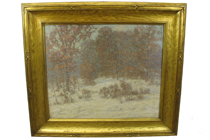 Appraisal: ALFRED JANSSON JANSON OIL ON CANVAS Des Plains IL -