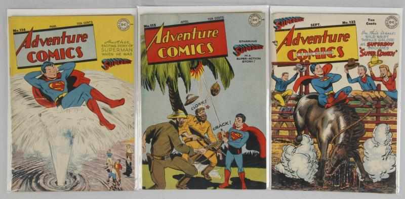 Appraisal: Lot of s Adventure Comics Description This lot includes issues