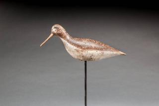 Appraisal: Yellowlegs Virginiac A shorebird exhibiting fine form an incised W