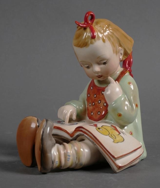 Appraisal: Beswick Book Worm figurine This piece is World War II