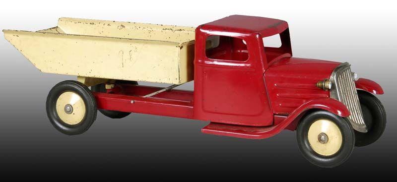 Appraisal: Pressed Steel Steelcraft Dump Truck Toy Description '' L Circa