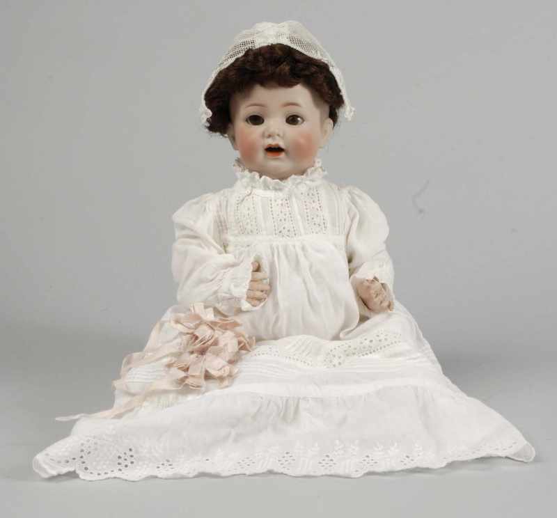 Appraisal: Cute German Bisque Character Baby Doll Description Bisque socket head