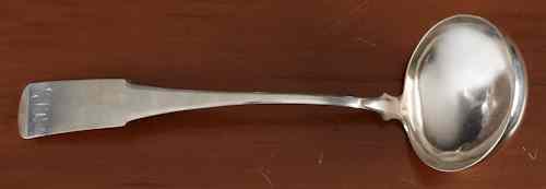 Appraisal: Reading Pennsylvania silver ladle early th c bearing the touch