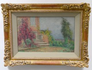 Appraisal: PIERRE PRINS French - Jardin a Antibes Signed l l