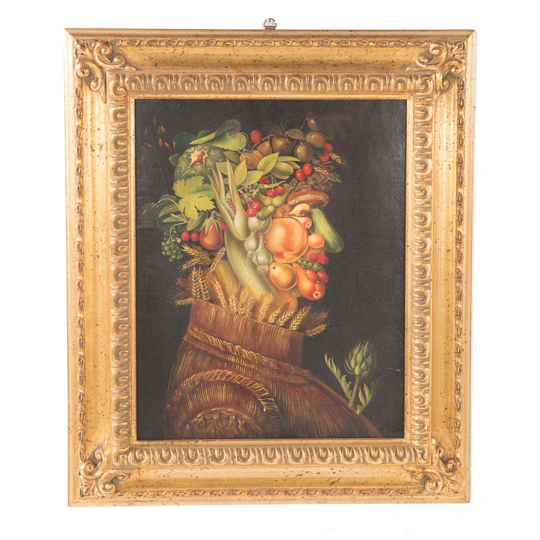 Appraisal: After Giuseppe Arcimboldo Summer giclee Attributed to Studio Bianchi Florence