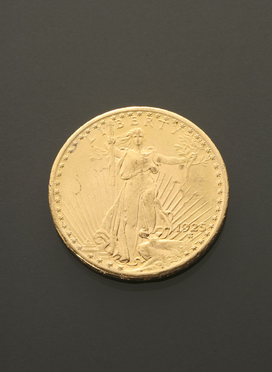 Appraisal: U S St Gaudens Twenty-Dollar Gold Coin Dated