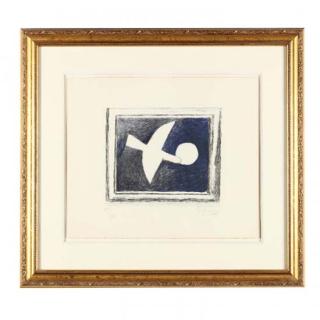 Appraisal: Georges Braque Fr lithograph in colors - signed in pencil