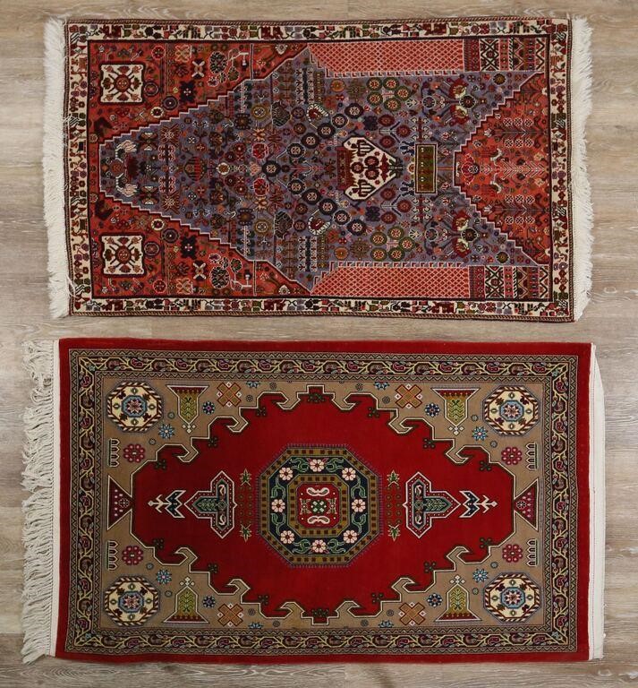 Appraisal: Persian prayer rug ' x ' minor wear along edges